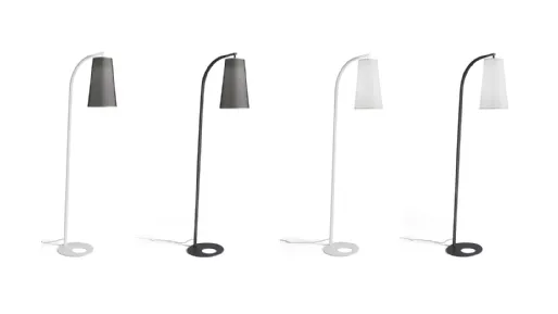 Lampada LED ricaricabile da tavolo Saturn con struttura in metallo e globo in metacrilato di Ronda Design