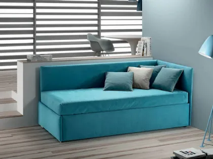 Daybed singolo Two con letto estraibile di Duomo Design