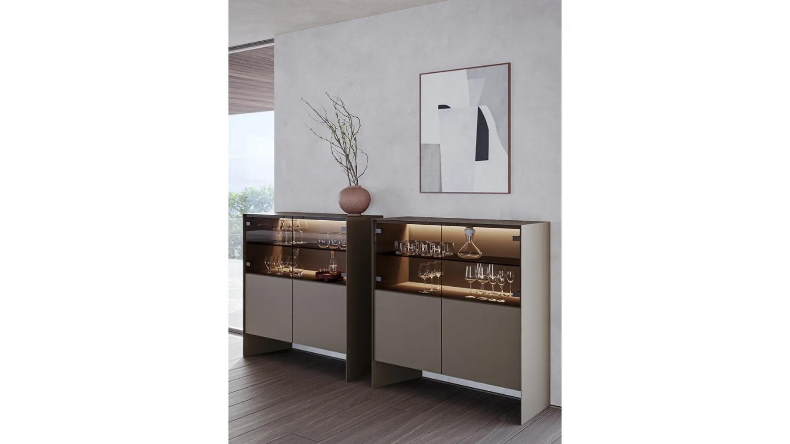 Madia Alta Nemesi Credenza di Ronda Design