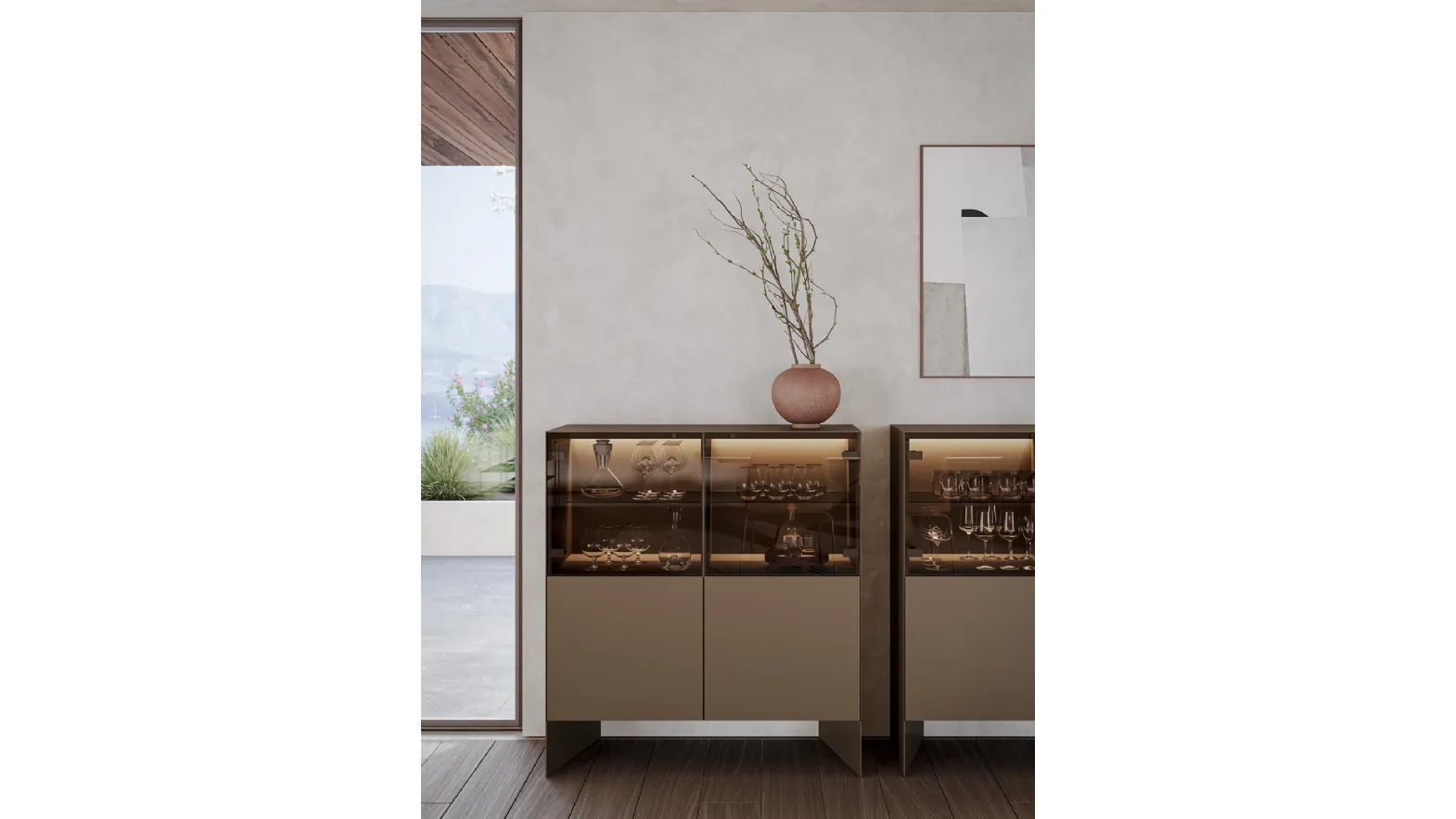 Madia Alta Nemesi Credenza di Ronda Design