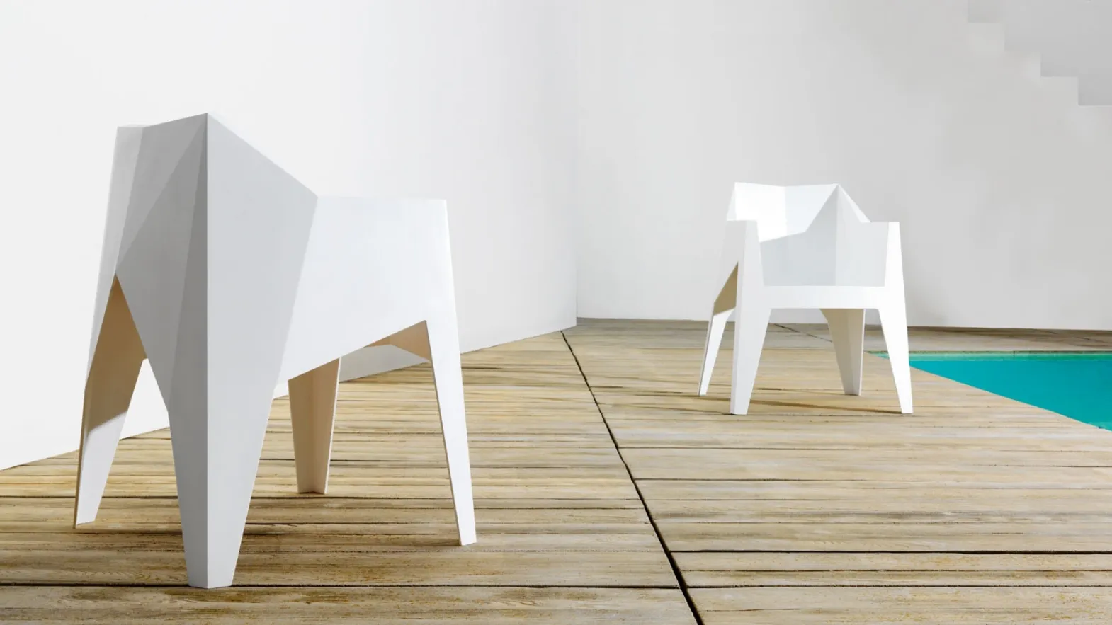 Sedia da giardino Voxel Armchair di Vondom